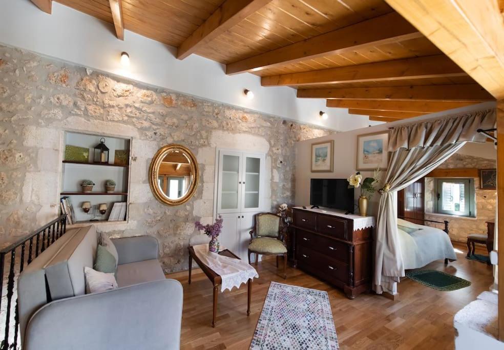 Willa La Casa Di Bella A Tradional Stone House With Barbecue Kariá Zewnętrze zdjęcie