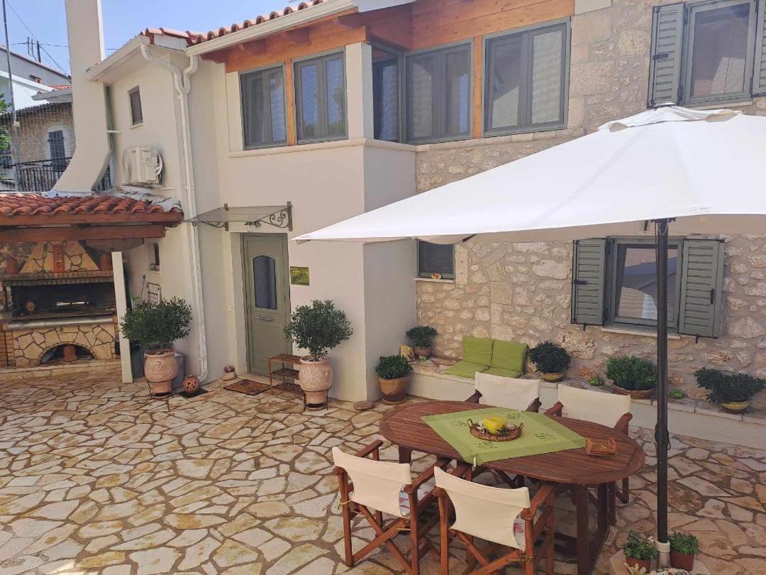 Willa La Casa Di Bella A Tradional Stone House With Barbecue Kariá Zewnętrze zdjęcie